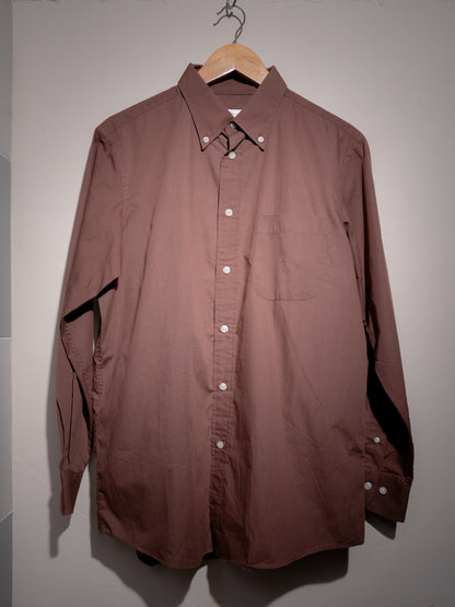 "PRINTSTAR" Button-Down Long Sleeve Shirt