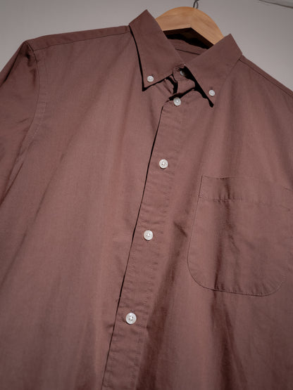 "PRINTSTAR" Button-Down Long Sleeve Shirt