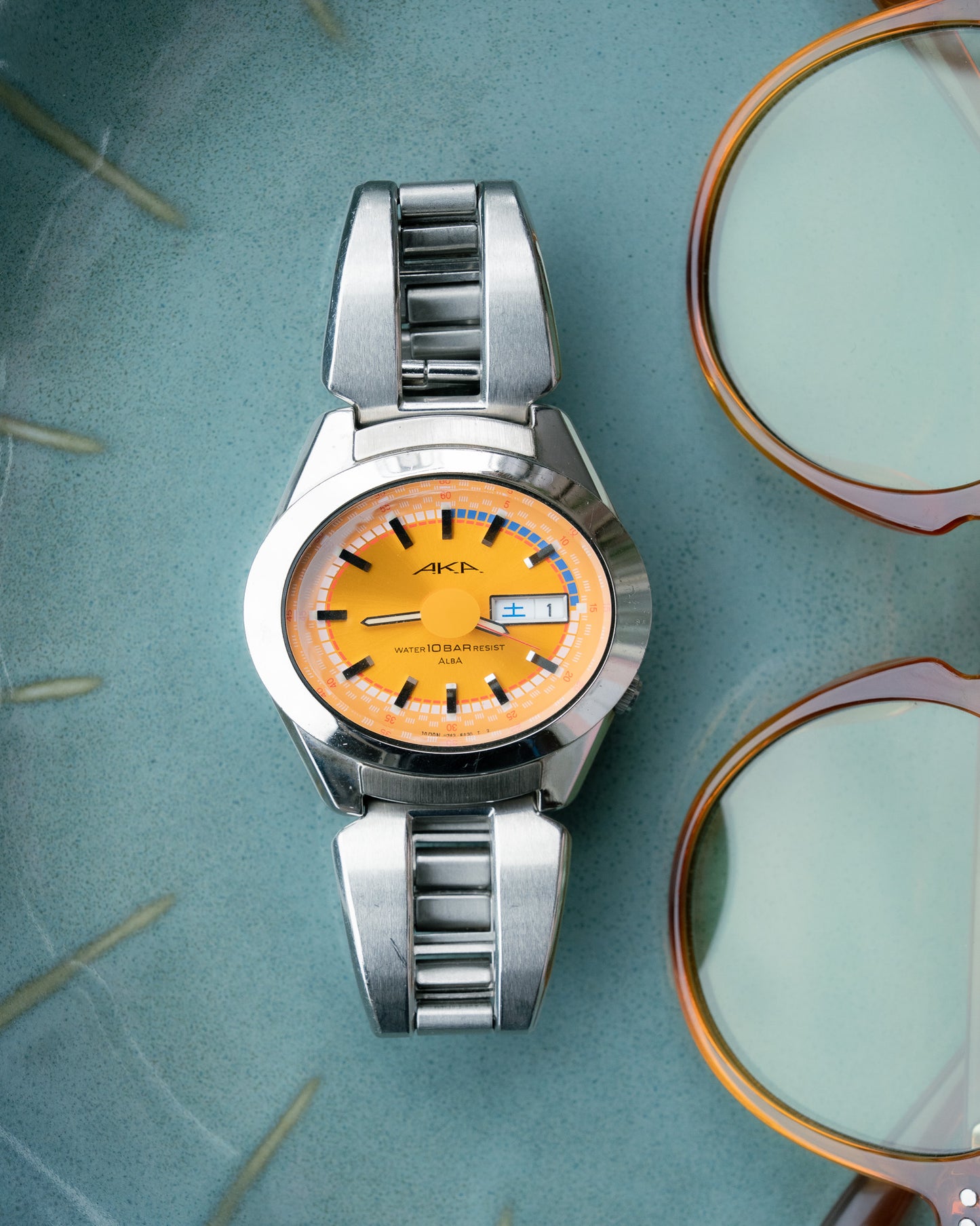 1996 SEIKO ALBA AKA V743-5A10 JDM Quartz Watch