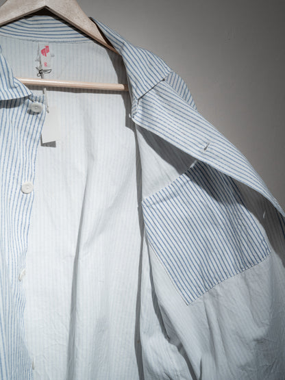 Old German Cotton Striped Jacket