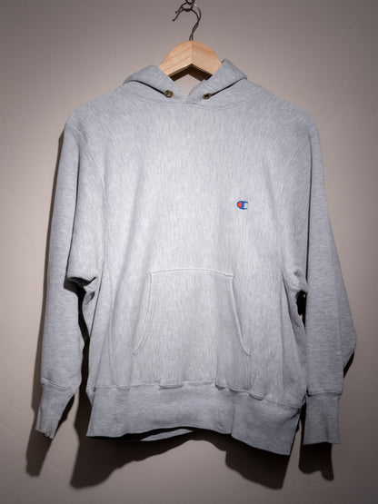 Late 1980s "CHAMPION" Reverse Weave Hooded Sweatshirt