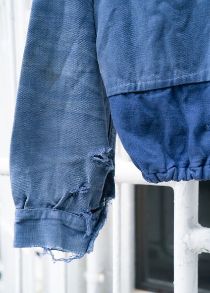 1950s French "DANTON" Cotton Twill Cyclist Jacket