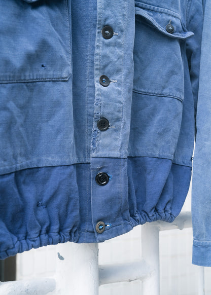 1950s French "DANTON" Cotton Twill Cyclist Jacket