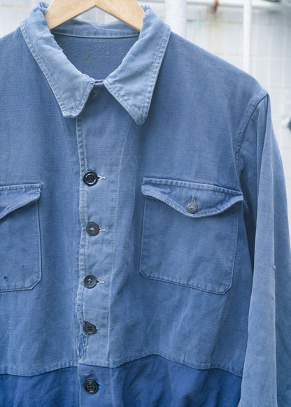 1950s French "DANTON" Cotton Twill Cyclist Jacket