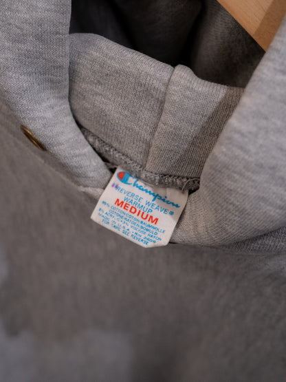 Late 1980s "CHAMPION" Reverse Weave Hooded Sweatshirt