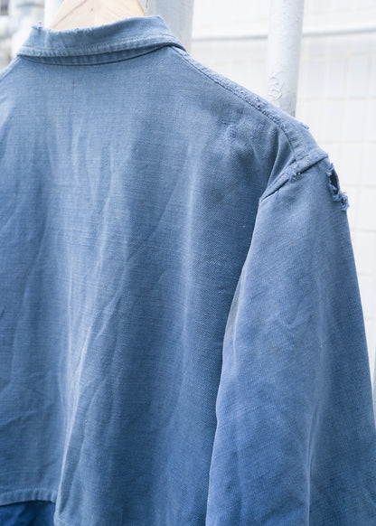 1950s French "DANTON" Cotton Twill Cyclist Jacket