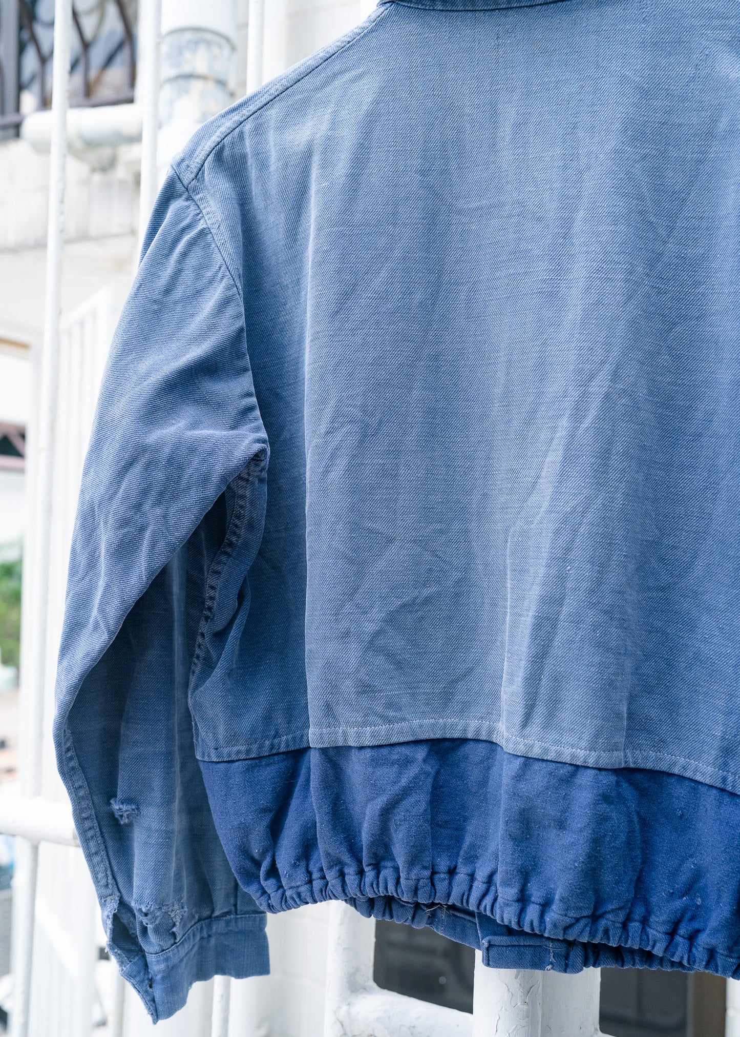 1950s French "DANTON" Cotton Twill Cyclist Jacket