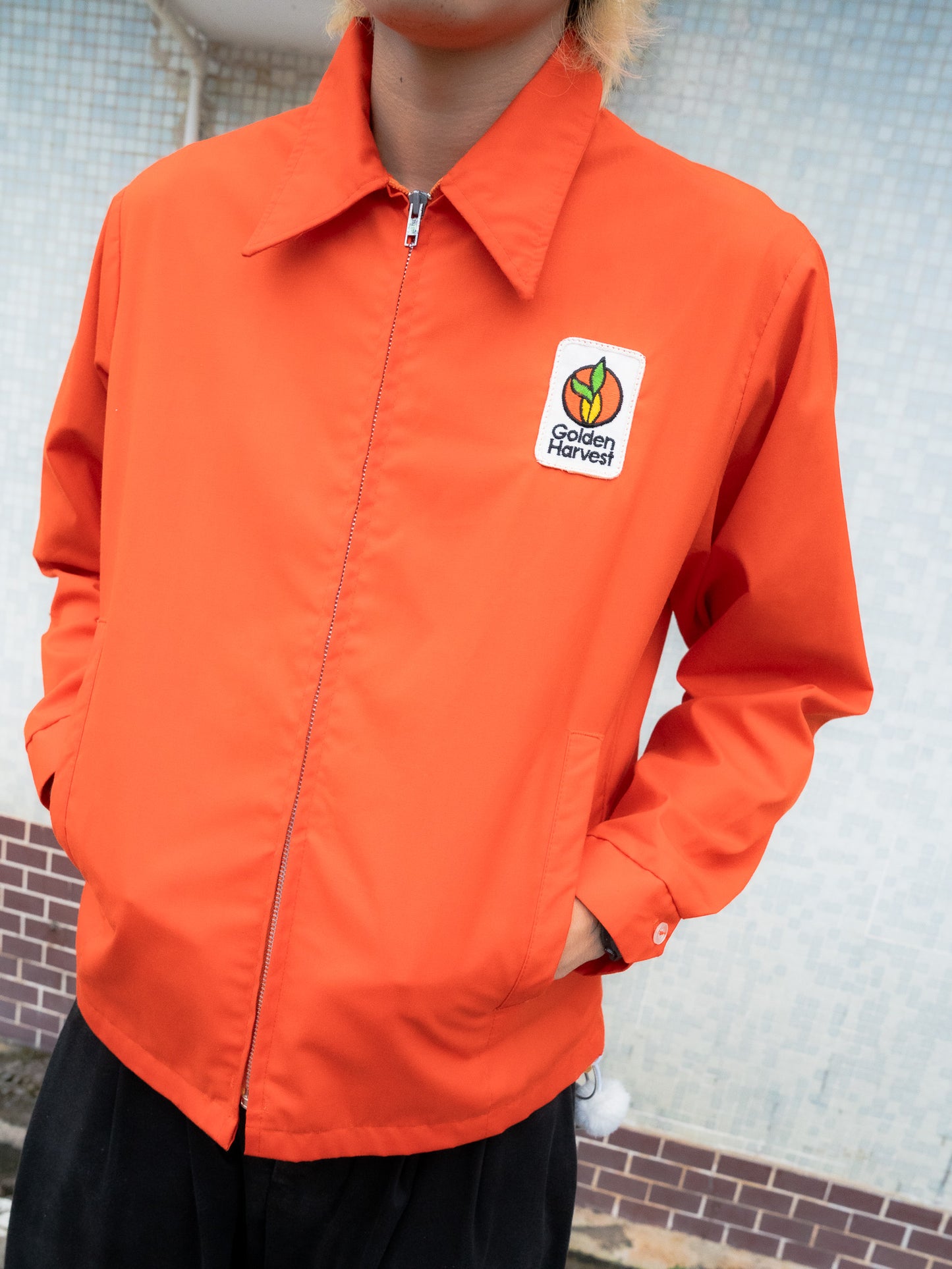 1970s "Swingster" Golden Harvest Seeds Work Jacket