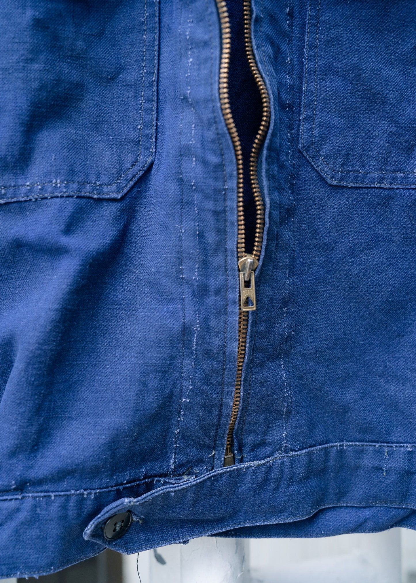 1950s French "BARBE BLEUE" Cyclist Jacket