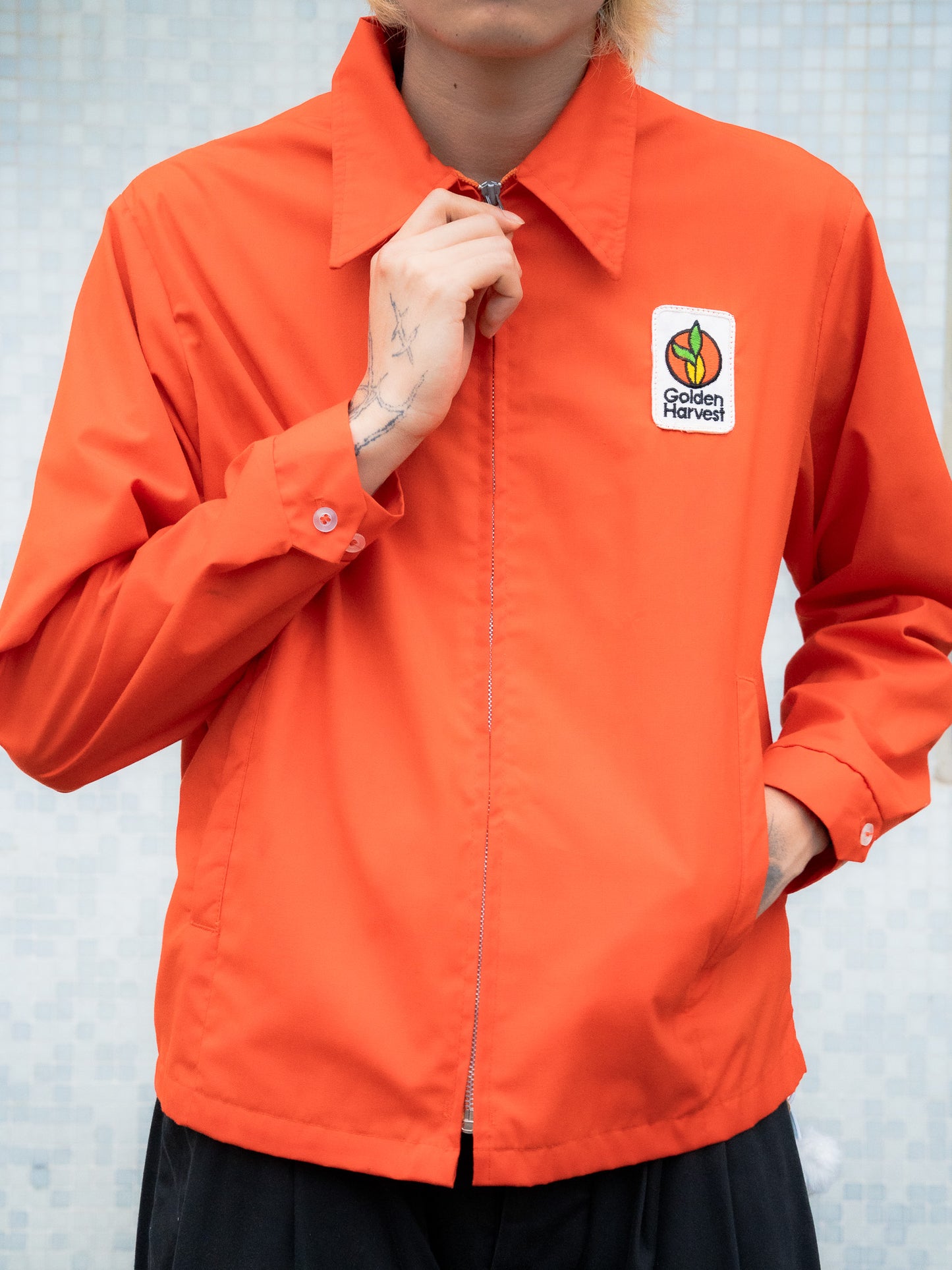1970s "Swingster" Golden Harvest Seeds Work Jacket