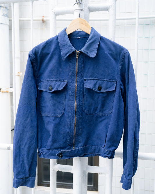 1950s French "BARBE BLEUE" Cyclist Jacket