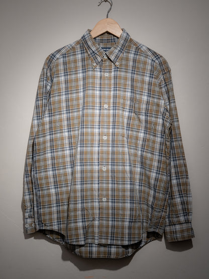 1990s "UNIQLO" Checkered Shirt