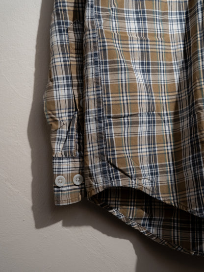1990s "UNIQLO" Checkered Shirt