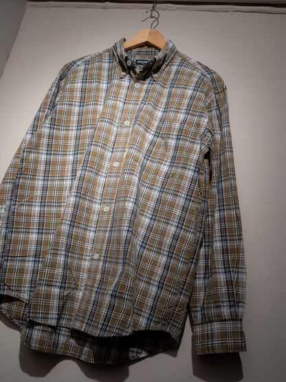 1990s "UNIQLO" Checkered Shirt