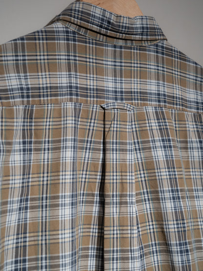 1990s "UNIQLO" Checkered Shirt