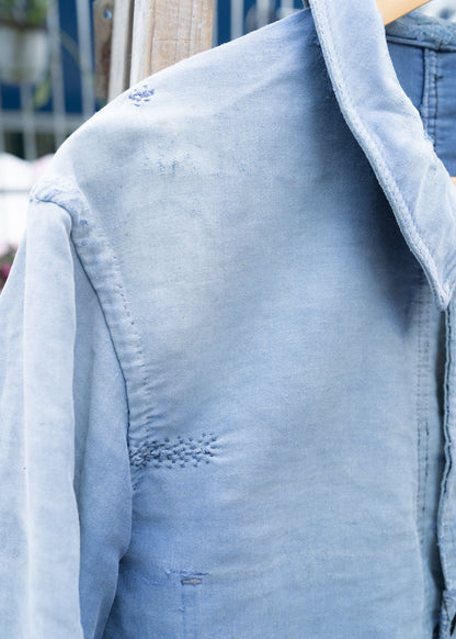 1940年代のフランス製「デュブレ＆デヴェルシェール」モールスキン製ワークチョアジャケット