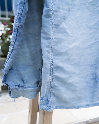 1940年代のフランス製「デュブレ＆デヴェルシェール」モールスキン製ワークチョアジャケット