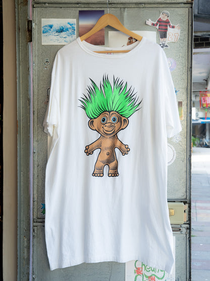 1990s "HEARTLAND APPAREL" Classic Troll Doll Graphic Over Tee