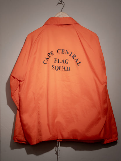 1970s "CHALK-LINE" Satin Coach Jacket
