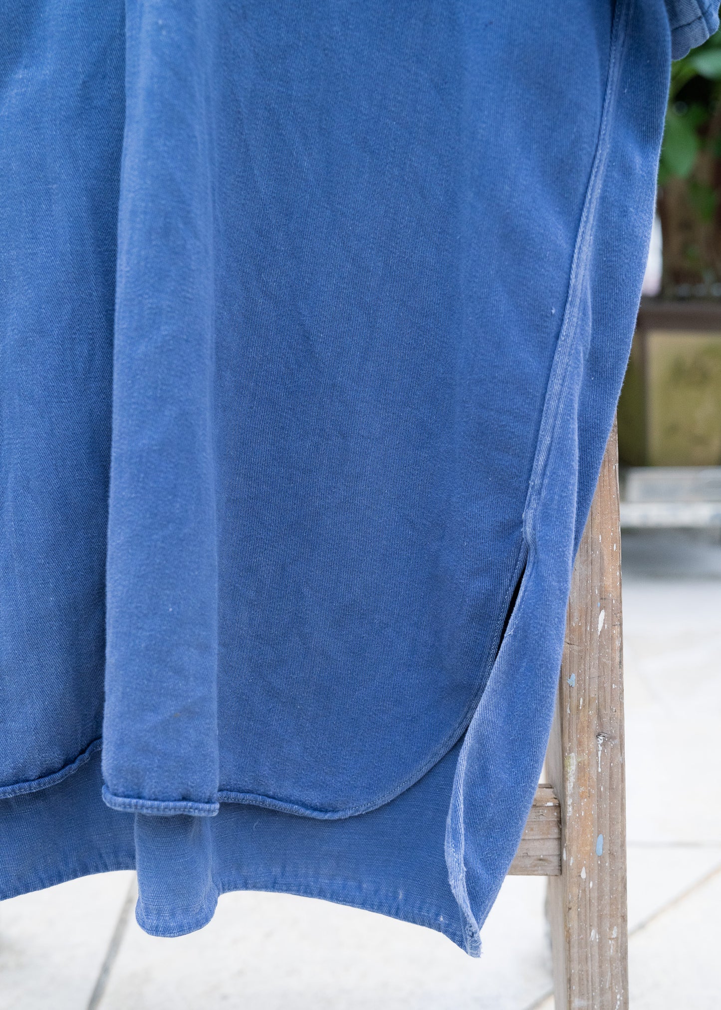 1940-50s French Cotton Pullover Work Shirt