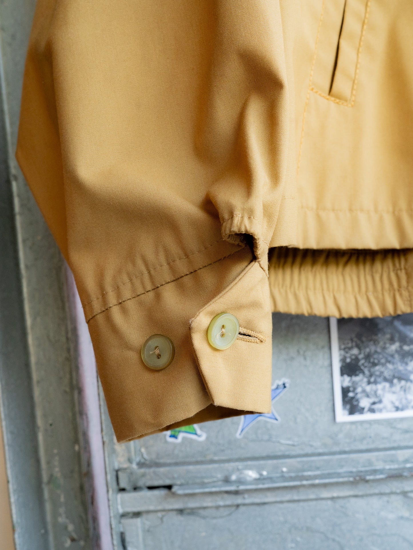 1980s "Arnold Palmer" x "Van Heusen" Windbreaker Golf Jacket