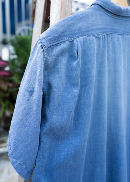 1940-50年代法國棉套頭工作襯衫