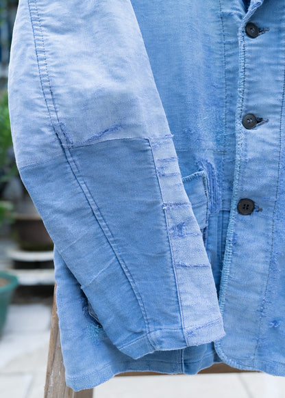 1950年代頃のフランス製モールスキンのラペルワークジャケット