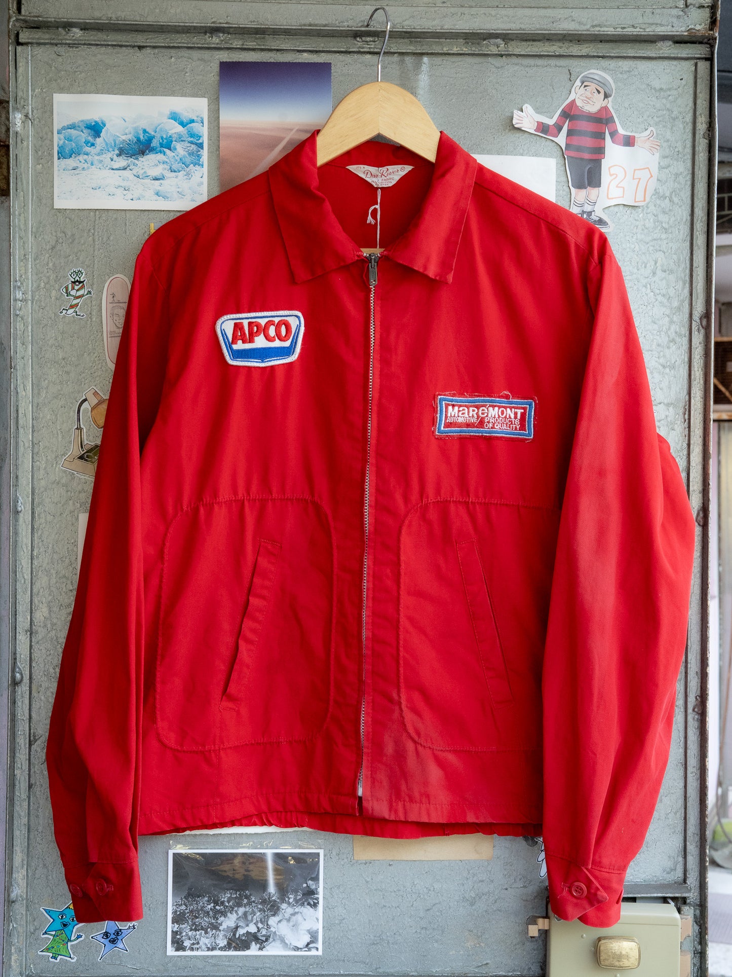 1960s "DAN RIVER" Maremont Car Care Specialist Mechanic Jacket