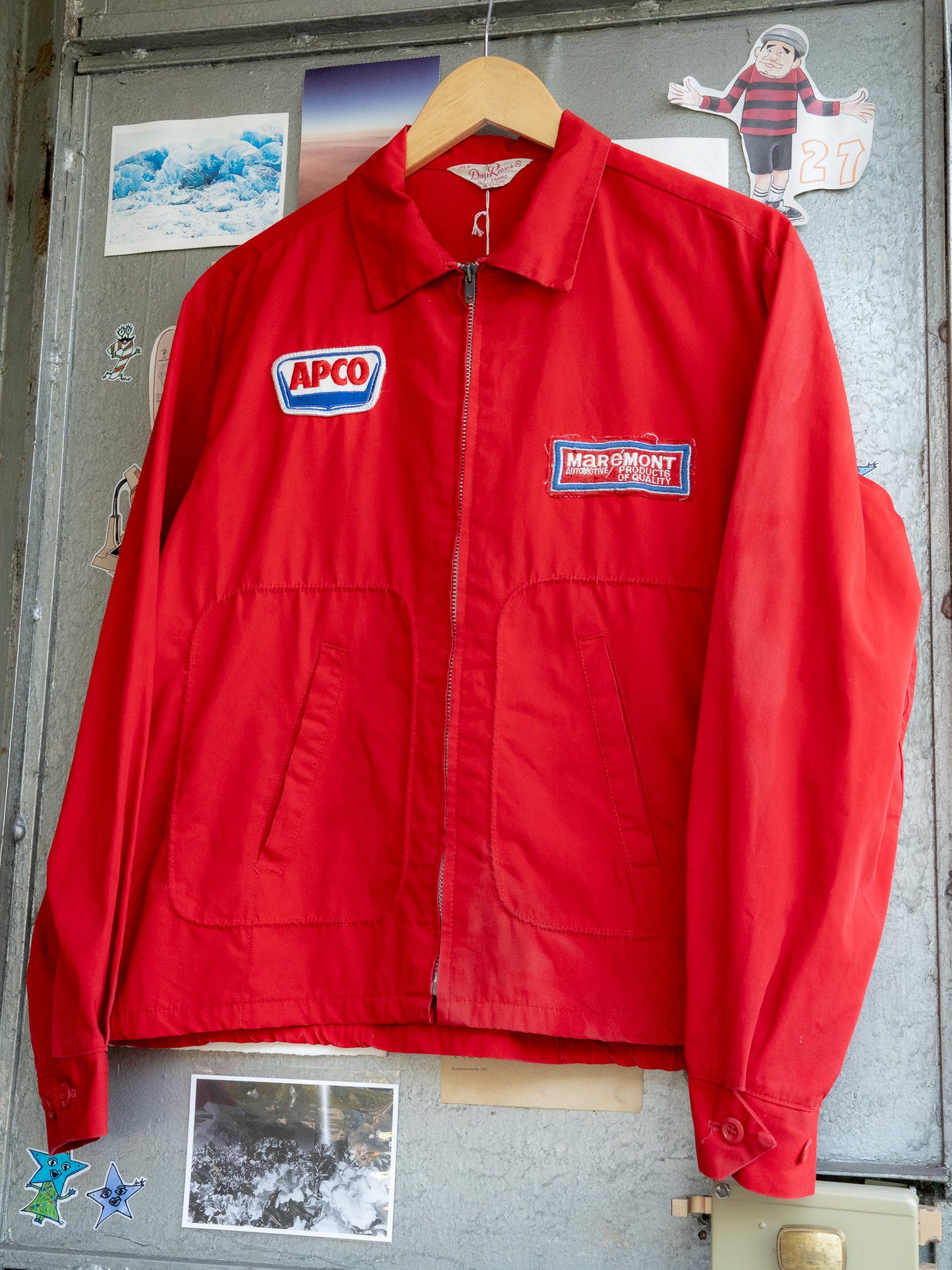 1960s "DAN RIVER" Maremont Car Care Specialist Mechanic Jacket
