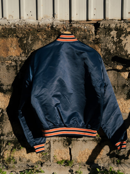 Mid 1980s "STARTER" Illinois Satin Bomber Jacket"