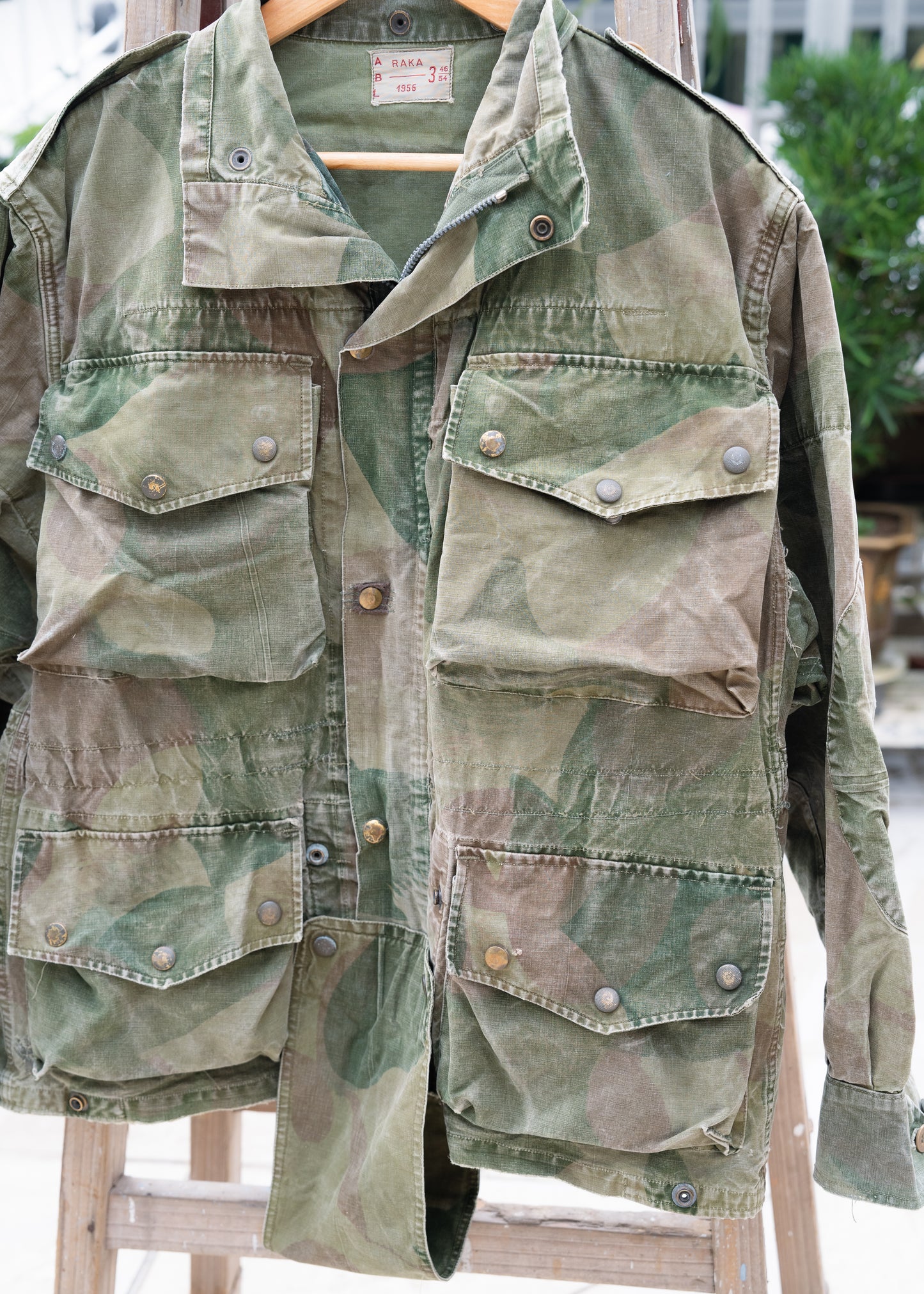 1956 Belgian "RAKA" Paratrooper Brushstroke Camouflage Jacket