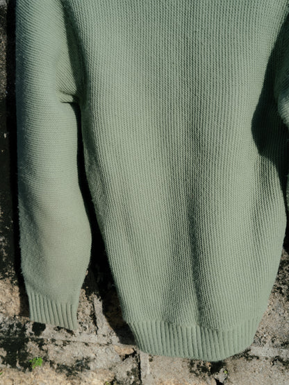 1960-70's Striped Knit Cardigan