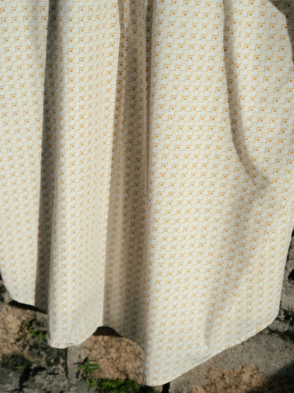 "TIMES LAY" Patterned Short Sleeve Button-Down Shirt