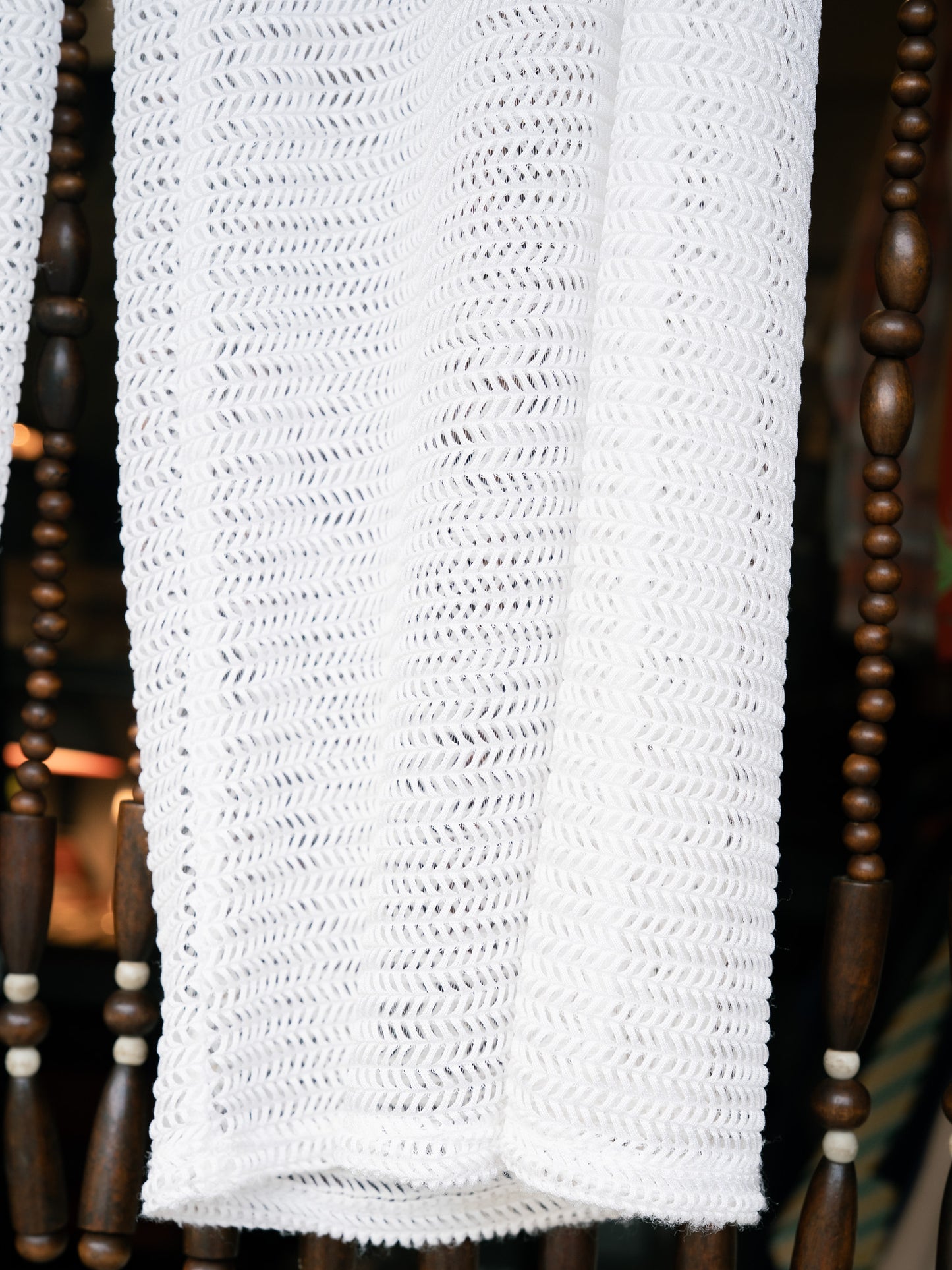 "JORDAN TAYLOR" Crochet Knit Mesh Pants