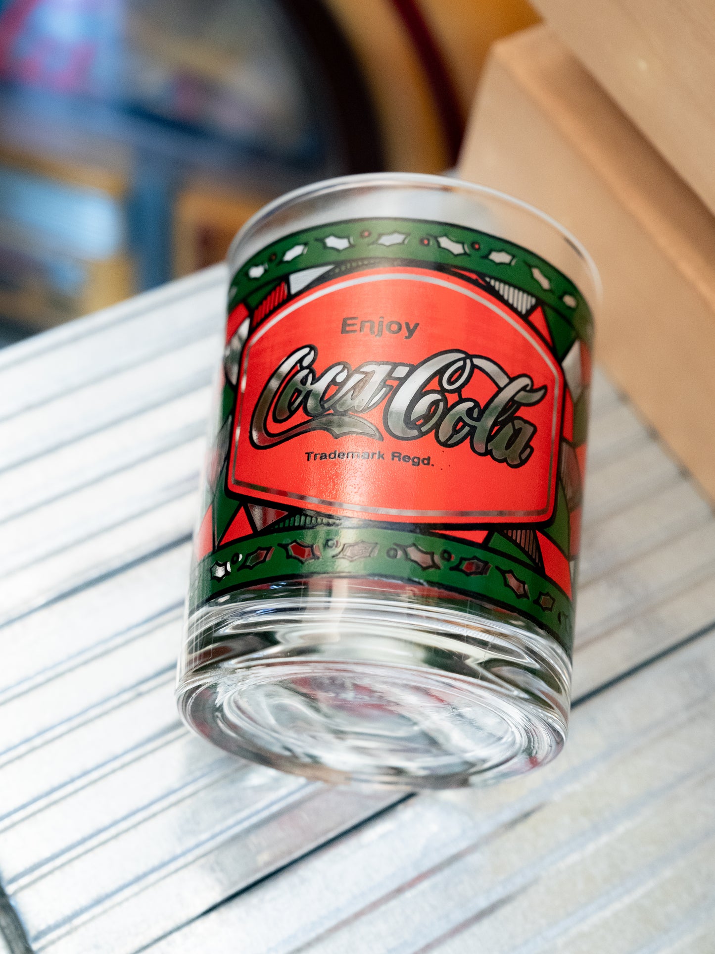 1980-90s COCA-COLA x KFC Glass Cup