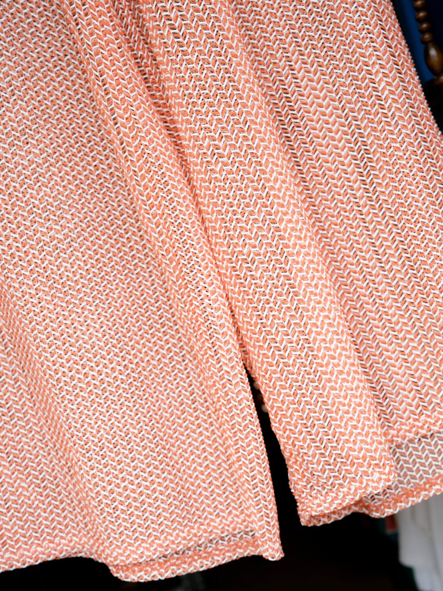 "DOTTI" Crochet Knit Mesh Pants