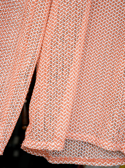 "DOTTI" Crochet Knit Mesh Pants