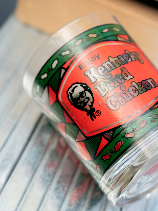 1980-90s COCA-COLA x KFC Glass Cup