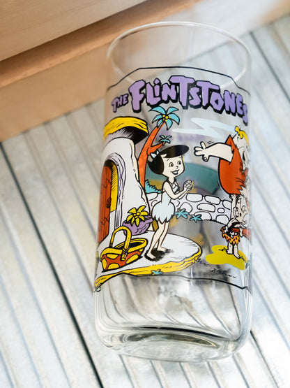 1994 Hardees The Flintstones The First 30 Years Glass Cup