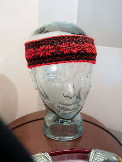 1980s Acrylic Knit Ski Headband