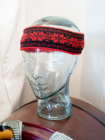 1980s Acrylic Knit Ski Headband