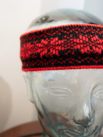 1980s Acrylic Knit Ski Headband