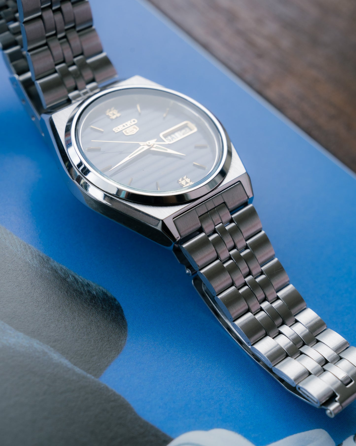 1985 SEIKO 5 Automatic 7009-876A Watch