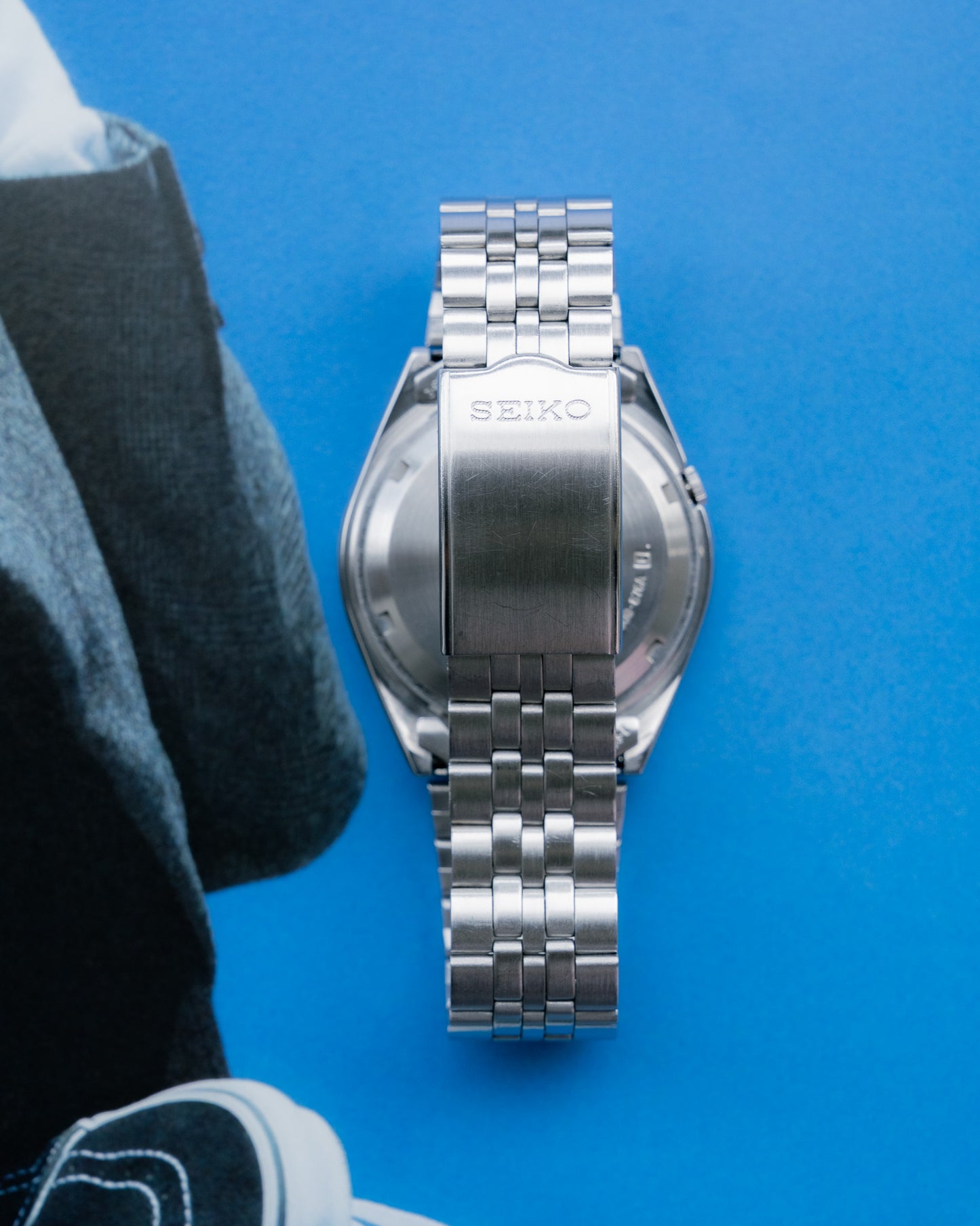 1985 SEIKO 5 Automatic 7009-876A Watch