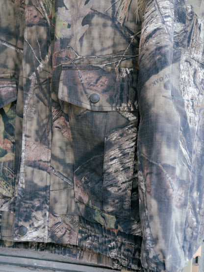 "MOSSY OAK" Break-Up Country Camouflage Lined Ripstop Hooded Jacket