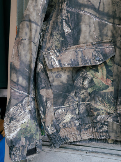 "MOSSY OAK" Break-Up Country Camouflage Lined Ripstop Hooded Jacket