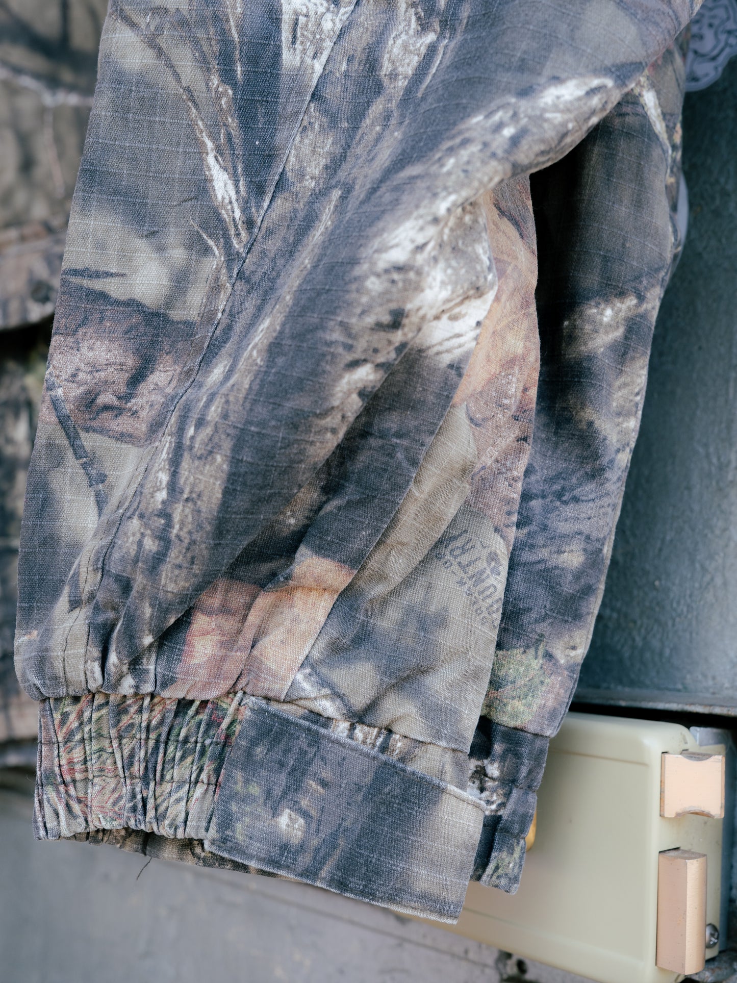 "MOSSY OAK" Break-Up Country Camouflage Lined Ripstop Hooded Jacket