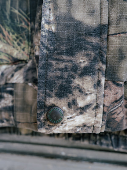 "MOSSY OAK" Break-Up Country Camouflage Lined Ripstop Hooded Jacket