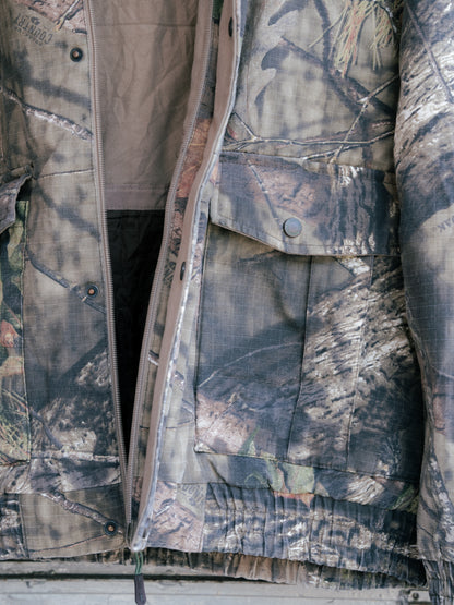"MOSSY OAK" Break-Up Country Camouflage Lined Ripstop Hooded Jacket
