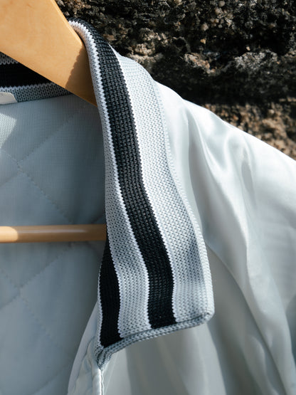 1990s "ARISTO JAC by HILTON" Chicago Players Satin Jacket